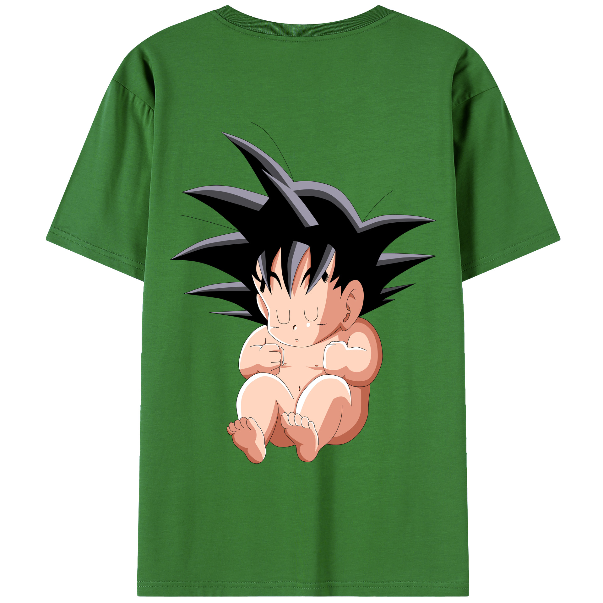 （画像用） ドラゴンボール 孫悟空（そん ごくう）Son Goku カカロット DRAGON BALL Kakarotto レディース半袖Tシャツ(バックプリント)